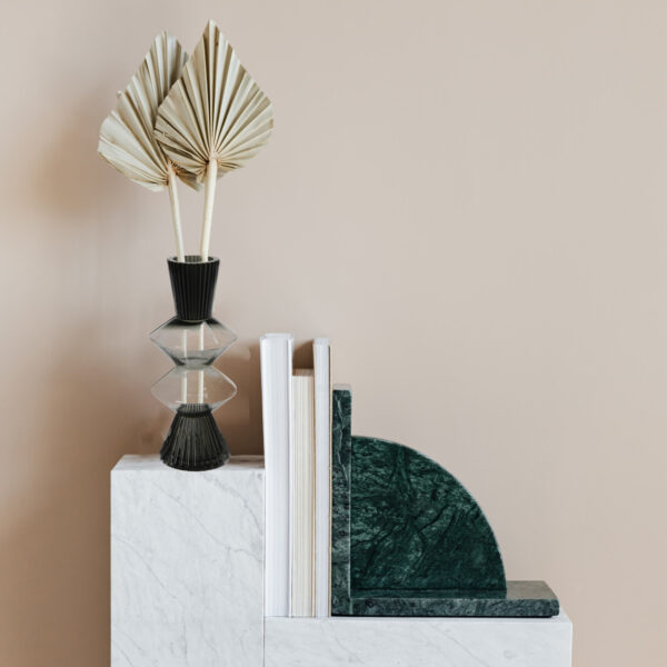 Glass Fluted Vase - Image 2