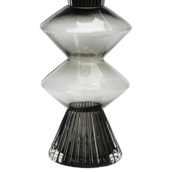Glass Fluted Vase - Image 4